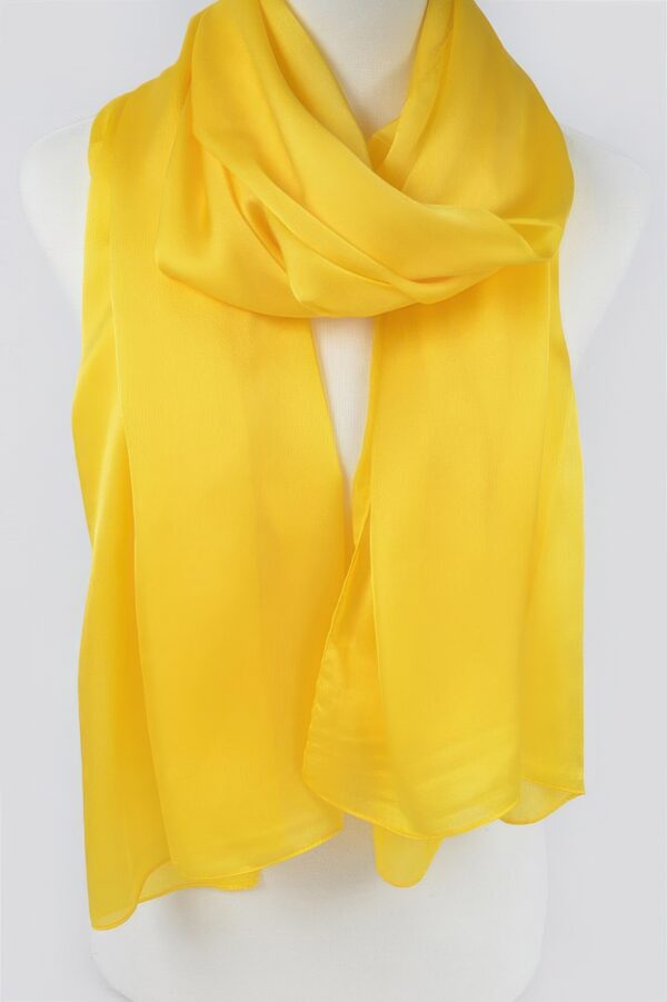 Satin Scarf – Lightweight Soft-Drape Accessory