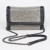 Rhinestone Chain Braided Clutch – Multi Color