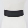Rectangle Buckle Plus-Size Belt – Polyurethane