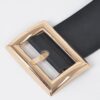 Rectangle Buckle Plus-Size Belt – Polyurethane