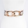 Transparent Oversized Chain Belt – Plus Size