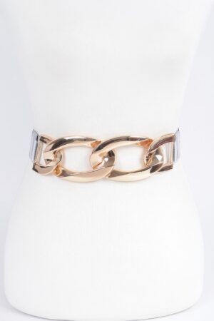 Transparent Oversized Chain Belt – Plus Size