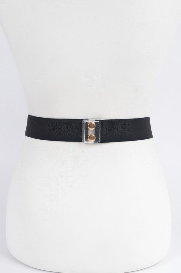 Transparent Oversized Chain Belt – Plus Size
