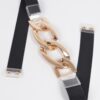 Transparent Oversized Chain Belt – Plus Size
