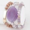 Giant Stone Bead Bracelet – Oversized Polished Beads