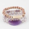 Giant Stone Bead Bracelet – Oversized Polished Beads