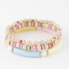 Stacked Multi-Strand Bracelet – Textured Layering