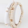 Stacked Multi-Strand Bracelet – Textured Layering