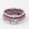 Multi Beaded Bracelet – Textured Stackable Design