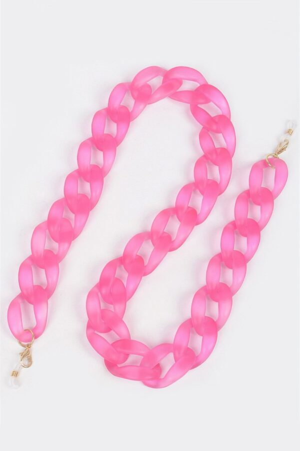 Acrylic Sunglasses Chain – 27-Inch Lightweight Link