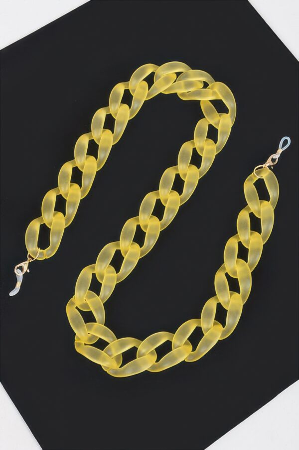 Acrylic Sunglasses Chain – 27-Inch Lightweight Link