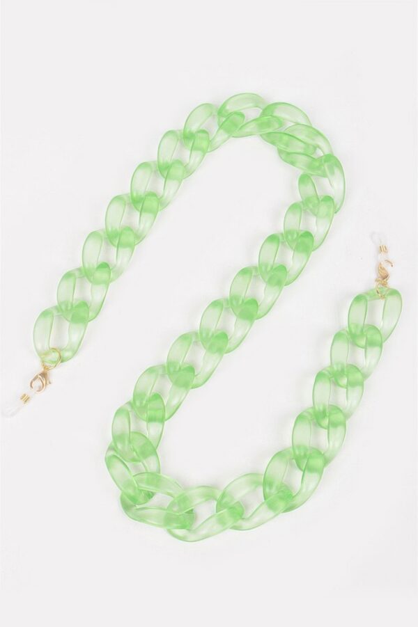 Acrylic Sunglasses Chain – 27-Inch Lightweight Link
