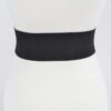 Wide Faux Leather Elastic Waist Belt – Plus Size