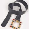 Rhinestone Square Buckle Plus Size Belt