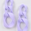 Color Chain Earrings – Elongated Chain Silhouette