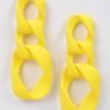 Color Chain Earrings – Elongated Chain Silhouette