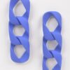 Vivid Chain Drop Earrings – Colorful Finish