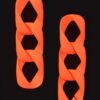 Vivid Chain Drop Earrings – Colorful Finish
