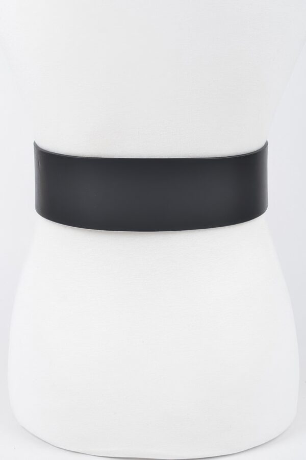Rhinestone Buckle Waist Belt – Polyurethane