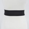 Plus Size Elastic Belt – Double Square Buckles
