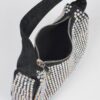 Rhinestone PU Shoulder Bag – Compact Sparkle