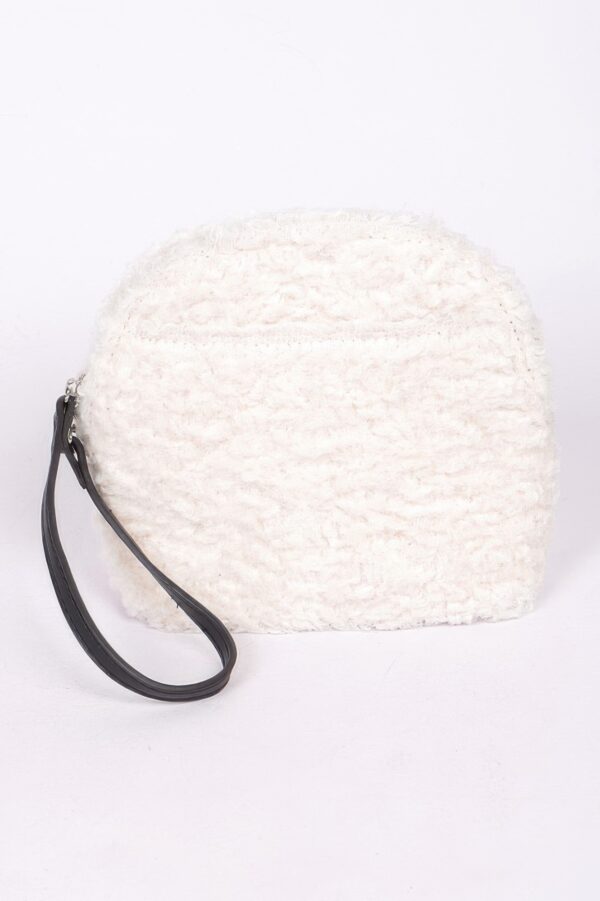 Faux Fur Clutch – Plush Oversized Handbag