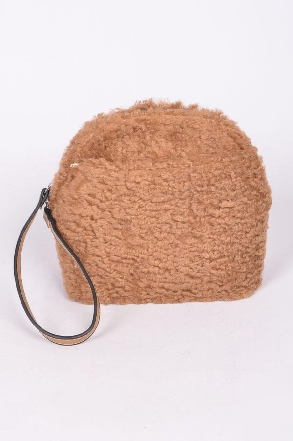 Faux Fur Clutch – Plush Oversized Handbag