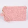Faux Fur Clutch – Plush Structured Silhouette