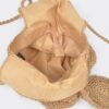 Faux Straw Tote – Textured Straw-Inspired Handbag