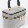 Rhinestone Top Handle Clutch – Sparkle Evening Clutch