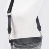 Stone-Studded Fanny Pack – Rhinestone Accent