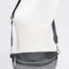 Stone-Studded Fanny Pack – Rhinestone Accent
