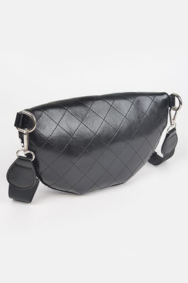 Stone-Studded Fanny Pack – Rhinestone Accent