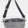 Stone-Studded Fanny Pack – Rhinestone Accent