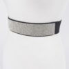 Rhinestone Elastic Waist Belt – 2″ Wide