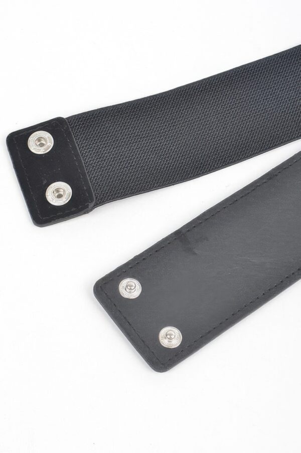 Rhinestone Elastic Waist Belt – 2″ Wide