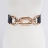 Elastic Belt with Oversized Chain – Plus Size