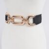 Elastic Belt with Oversized Chain – Plus Size