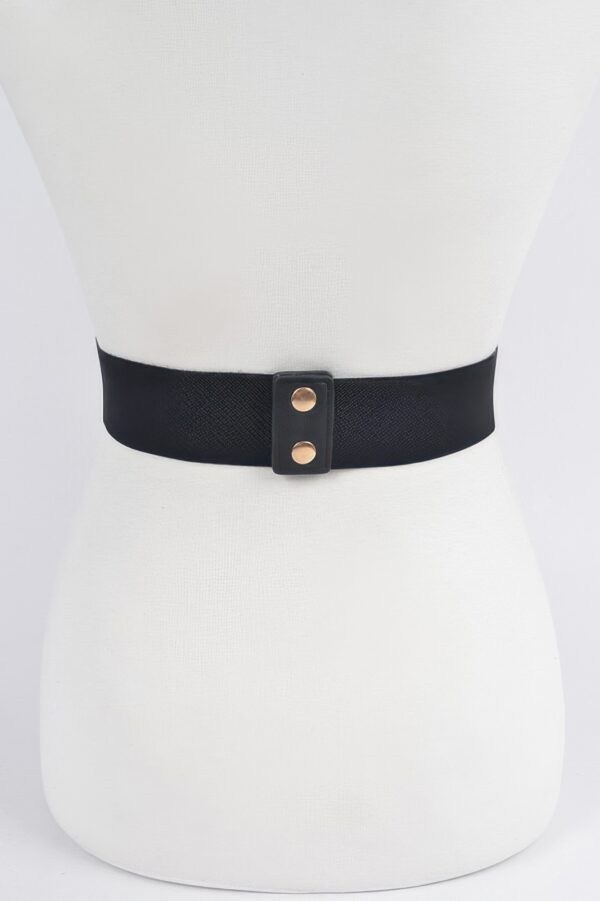 Elastic Belt with Oversized Chain – Plus Size