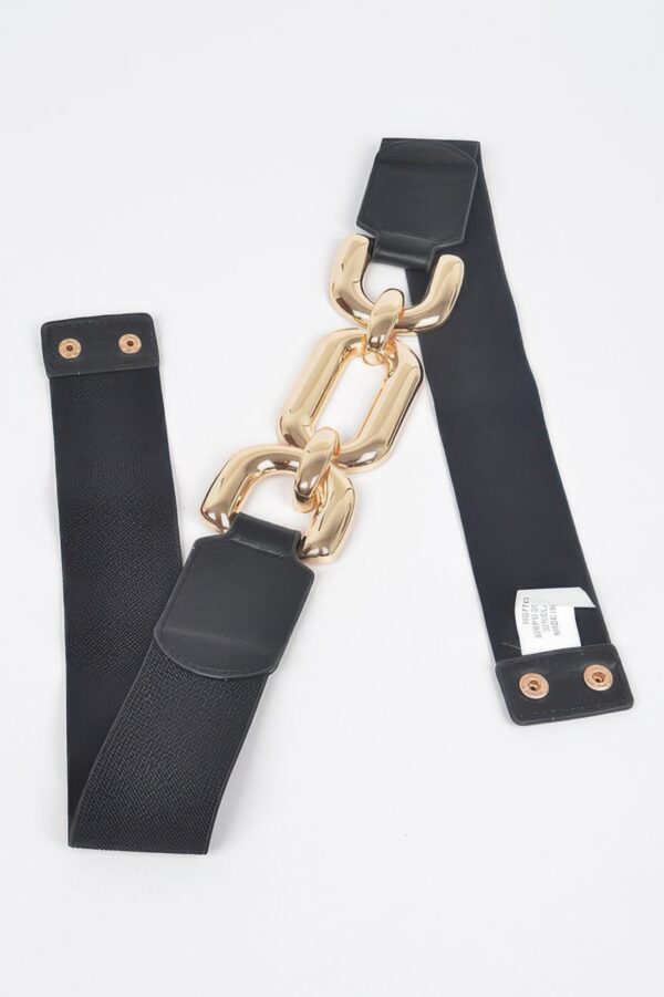 Elastic Belt with Oversized Chain – Plus Size