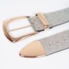 Mixed-Metal Rhinestone Waist Belt