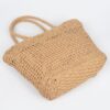 Faux Straw Tote – Structured Lightweight Carryall