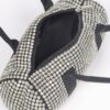 Mini Rhinestone Duffel Bag – Sparkling Structured Finish