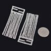 Rhinestone Fringe Earrings – Elongated Sparkle Drop