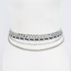 Multi-Layered Chain Waist Belt – Metallic Iron