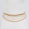 Layered Chain Belt – Multi-Row Iron Chain