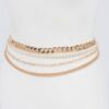 Layered Chain Belt – Multi-Row Iron Chain