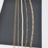 Multi-Layered Chain Belt – Slim Iron Accent