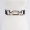 Mixed Chain Waist Belt – Layered Metallic Texture