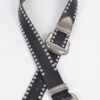 Studded Double-Buckle Waist Belt